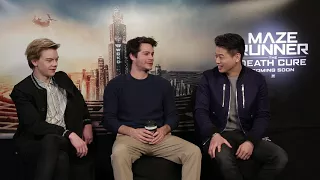 MAZE RUNNER: Thomas and Dylan respond to DYLMAS! " It's SEXSHIP! 移動迷宮3"激/基"情完整專訪