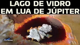 SONDA FAZ IMAGEM de LAGO em LUA de JÚPITER