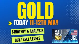 GOLD XAUUSD Strategy TODAY 11-12 MAY | XAUUSD Analysis TODAY 11-12 MAY | XAUUSD Forecast TODAY