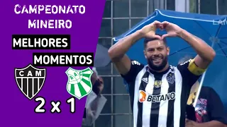 Atlético-MG 2 x 1 Caldense (Completo) | Melhores Momentos | Campeonato Mineiro