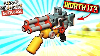 Unlocking The Spudling Gun Required New Defense Tactics!  - Scrap Mechanic Survival Mode [SMS 10]