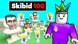 I DEFEND Against An ARMY On Roblox Skibidi Toilet Siege Defense