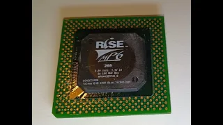 CORRECTED: RISE mP6 vs Intel Pentium @100MHz. Socket 7 & Socket 3 100MHz (ish) x86 CPU challenge.