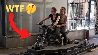 Black Widow - Behind the scene