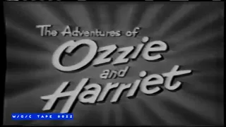 WOC Tape 0022 Commercial Compilation "The Adventures of Ozzie & Harriet" - 1960s