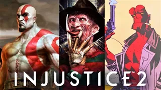 INJUSTICE 2 & Mortal Kombat - ALL Guest Characters ENDING!