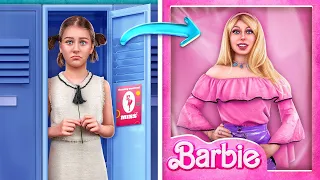 BARBIE na Vida Real! Transformação Extrema de Nerd Para Barbie!