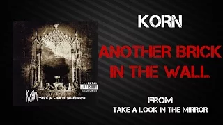 Korn - Another Brick In The Wall [Lyrics Video]