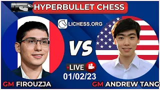 Alireza Firouzja vs Andrew Tang | HYPER Bullet Chess 30 secs | lichess.org | 01/02/23