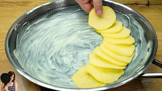 When you have 3 potatoes, prepare this easy and delicious potato dish. ASMR