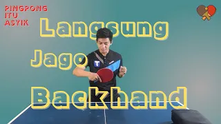 Tips Latihan Backhand untuk Pemula Bag. 2