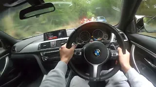 POV 470+HP BMW 440i w/Antilag ATTACKING THE BACKROADS