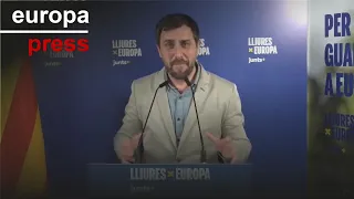 Comín plantea el 9J como la oportunidad para "seguir defendiendo el catalán" y "una democracia"