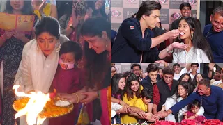 Yeh Rishta Kya Kehlata Hai 12 Yr Completion Celebration With Havan & Cake Cutting - Shivangi, Mohsin