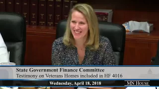 House State Government Finance Committee  4/18/18