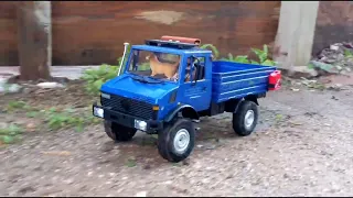 #Unimog #LDRC Dual Motors & New #electronics Much Smoother #rc #military #rctrucks