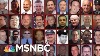 Police Killed By Guns In Line Of Duty Declining: Report | Morning Joe | MSNBC