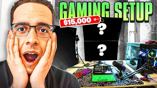 My $15,000 Gaming Setup In The New FaZe Nuke Squad House!