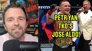 REACTION: Petr Yan TKO's Jose Aldo, is new 135lb champ | UFC 251