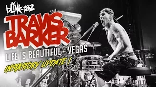 Travis Barker Mad Skills Showcase | Blink-182 LIVE at Life Is Beautiful | Instastory