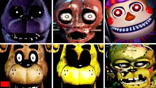 ALL 100+ JUMPSCARES in FNAF SIMULATOR! | FNAF 1, 2, 3, 4, SL, 6, UCN