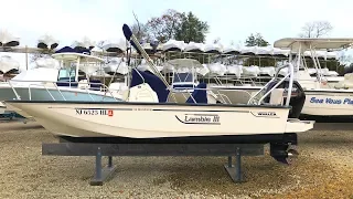 2018 Boston Whaler 170 Montauk For Sale at MarineMax Island Marine