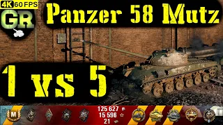 World of Tanks Panzer 58 Mutz Replay - 7 Kills 4K DMG(Patch 1.4.0)
