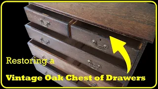 Restoring a Vintage Oak Chest