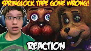 (SPRINGLOCK TAPE GONE WRONG) Vinny Tube REACTION: Nonexistent video