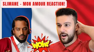 FIRST SONG OF EUROVISION 2024 // REACTING TO SLIMANE'S 'MON AMOUR' - FRANCE EUROVISION 2024