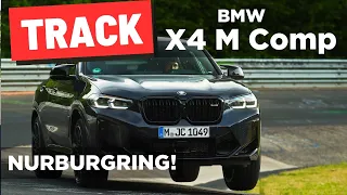 2023 BMW X4 M Competition Bridge to Gantry Nurburgring lap (POV test drive)