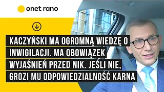 "Kaczyński ma obowiązek wyjaśnień przed NIK o inwigilacji. Jeśli nie -  odpowiedzialność karna"