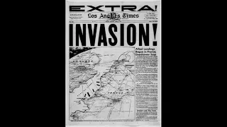 D-Day Invasion - June 6, 1944 - CBS radio coverage of World War II