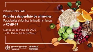 Pérdida y desperdicio de alimentos: marcos legales e iniciativas de donación en tiempos de COVID-19