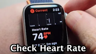 Apple Watch How to Check Heart Rate