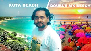 বালিতে প্রথম দিন-সুন্দর দুটি সমুদ্র সৈকত দেখলাম | Kuta Beach | Double Six Beach-Seminyak | Episode-2