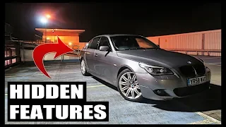 5 HIDDEN FEATURES ON THE BMW E60