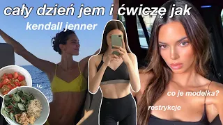 CAŁY DZIEŃ JEM I ĆWICZĘ JAK KENDALL JENNER | jak jedzą modelki?