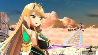 Pyra does a flip, but...