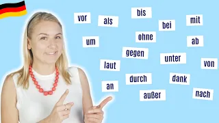 Deutsch lernen: Diese Präpositionen brauchst du! A2-B2