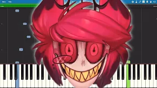 Hazbin Hotel Song - Alastor's Game - Piano Tutorial - The Living Tombstone