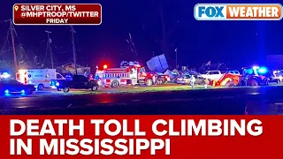 Catastrophic Mississippi Tornadoes Leave At Least 23 Dead Amid 100+ Mile Path Of Destruction