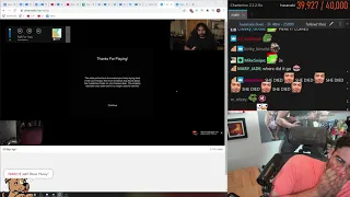 Hasan getting scared by Esfand getting scared by Soda getting scared