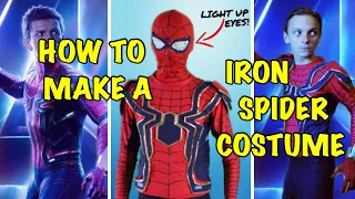 Make a DIY Iron Spider-Man Costume! (Avengers Infinity War)