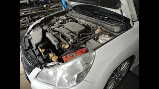 Subaru Legacy (2011) (Ремонт ДВС) EJ 253 (прокладки)