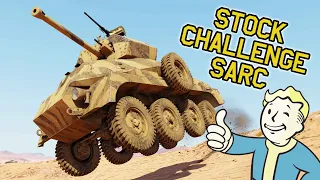 STOCK BOBBLEHEAD CHALLENGE - SARC MkVI 6pdr in War Thunder - OddBawZ