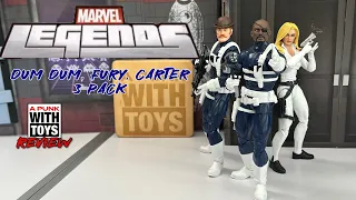 Marvel Legends Dum Dum, Fury, Carter 3 Pack…Worth $75?