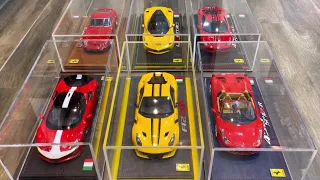 Custom Display cases for Diecast Ferrari model cars