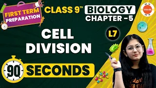 Cell Division One Shot in 90 Seconds | The Fundamental Unit of Life | NCERT Class 9 Biology#CBSE2024