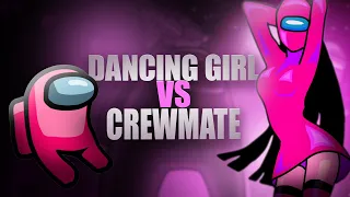 Among Us - Dancing Girl vs Pink Crewmate Sad Story